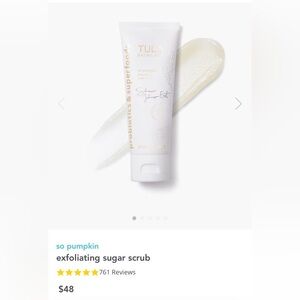 Tula so pumpkin sugar scrub
